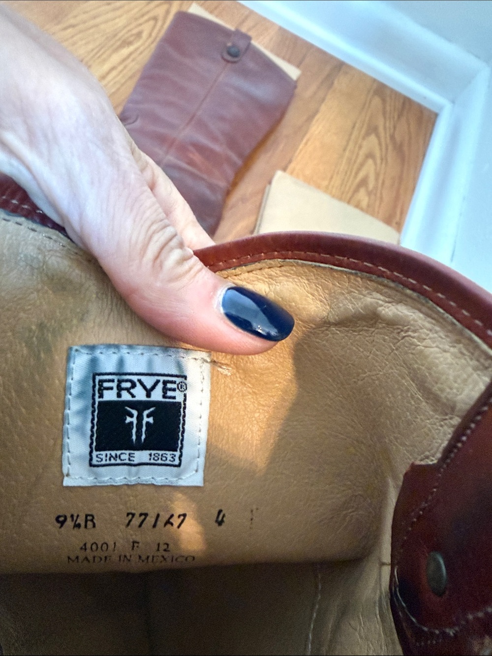 Frye Brown Leather Riding Boots - Picture 11 of 11